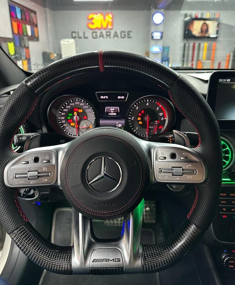 Mercedes CLA AMG Karbon Direksiyon 2