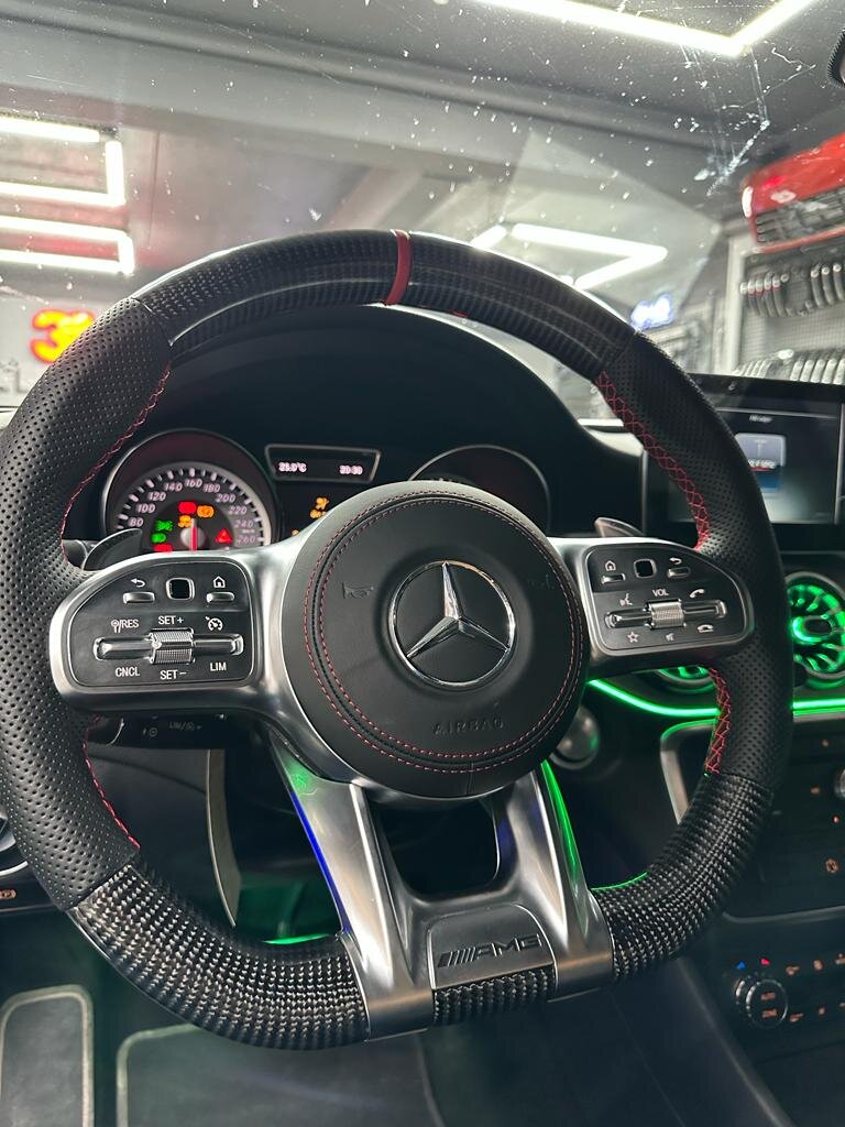 Mercedes CLA AMG Karbon Direksiyon 3