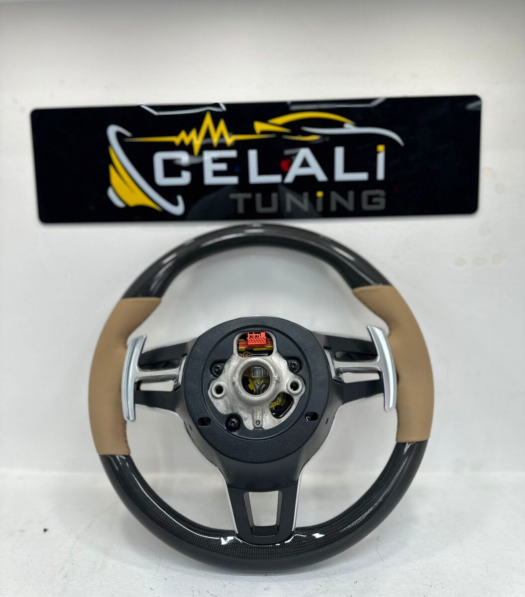 Porsche Boxster Bej Carbon Direksiyon 4
