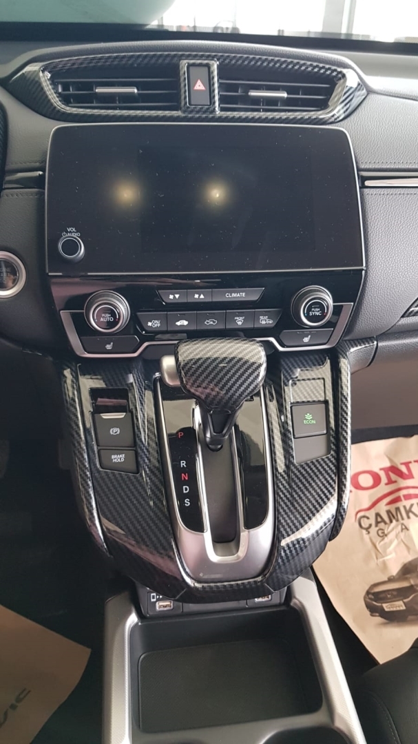 CR-V 2017+ İçin Uyumlu Karbon Orta Menfez Kaplama 5