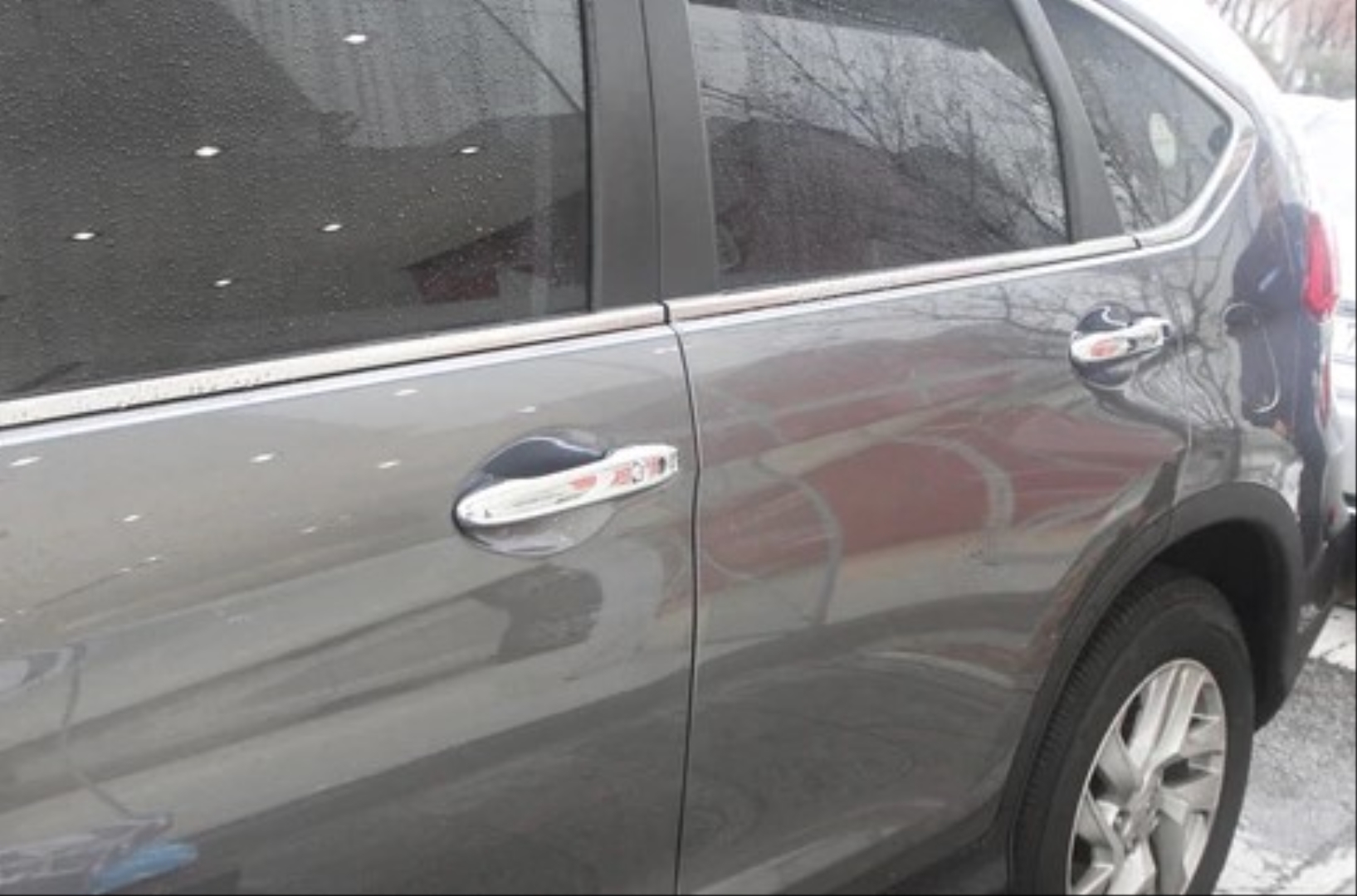 CR-V 2017+ için Uyumlu Nikelaj Kapı Kolu 4