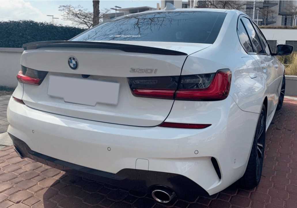 BMW 3 Serisi (G20) MP Spoiler - Piano Black (Parlak Siyah) 4