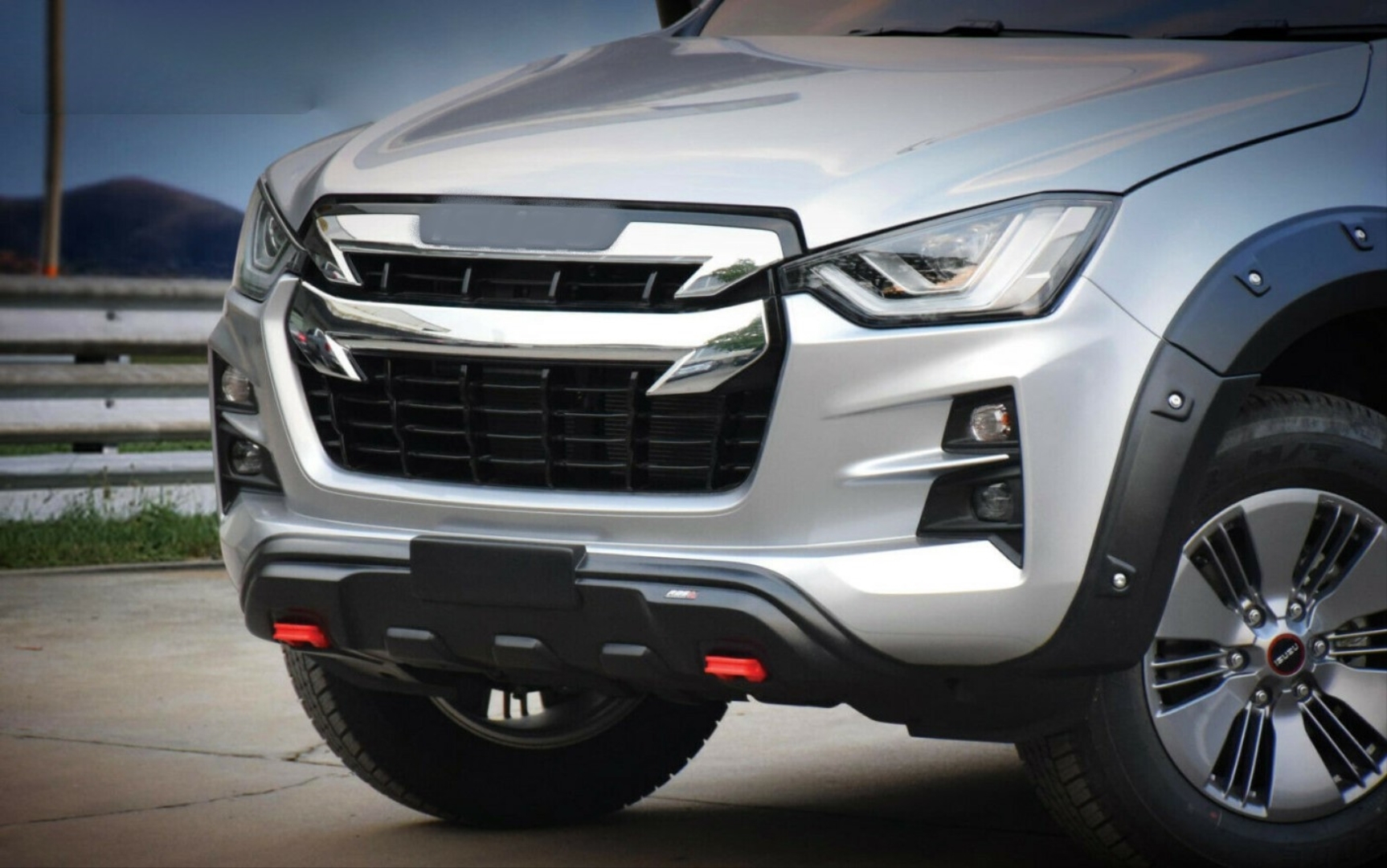 D-MAX İçin Uyumlu 2020+ Ön Tampon Koruma 2