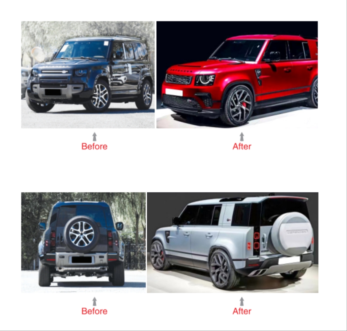 Land Rover Defender 2020+ SVR Body Kit 2