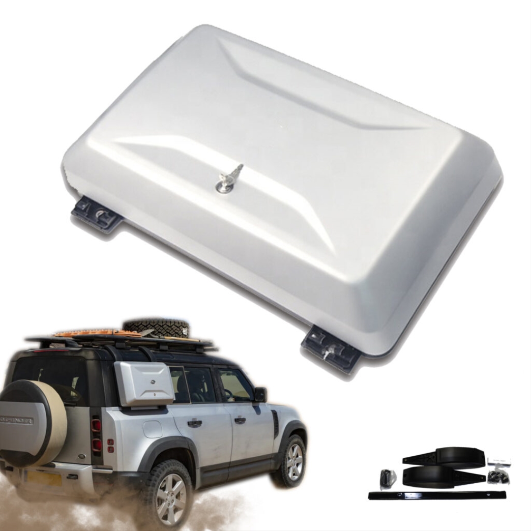 Defender 2020+ İçin Yan Gövde Çantası Silver (90 Lik ve 110 Luk Modellerle Uyumlu) 2