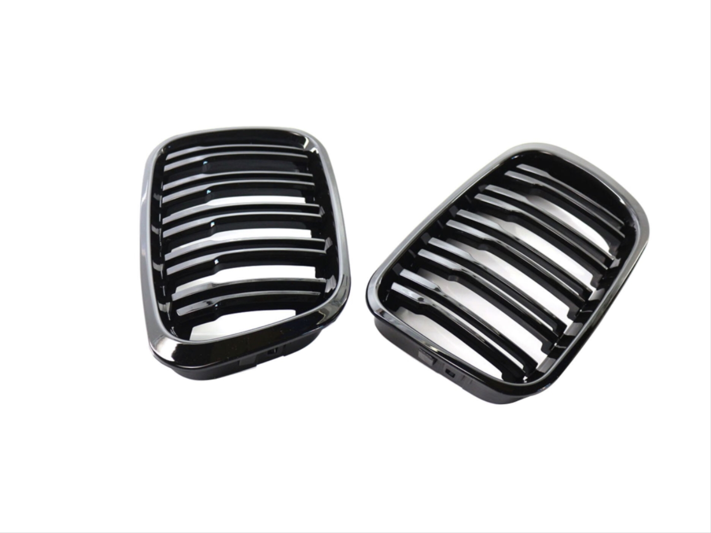 BMW 3 Serisi E46 (2002-2004) Uyumlu Çift Çizgi M Panjur (Böbrek) 2