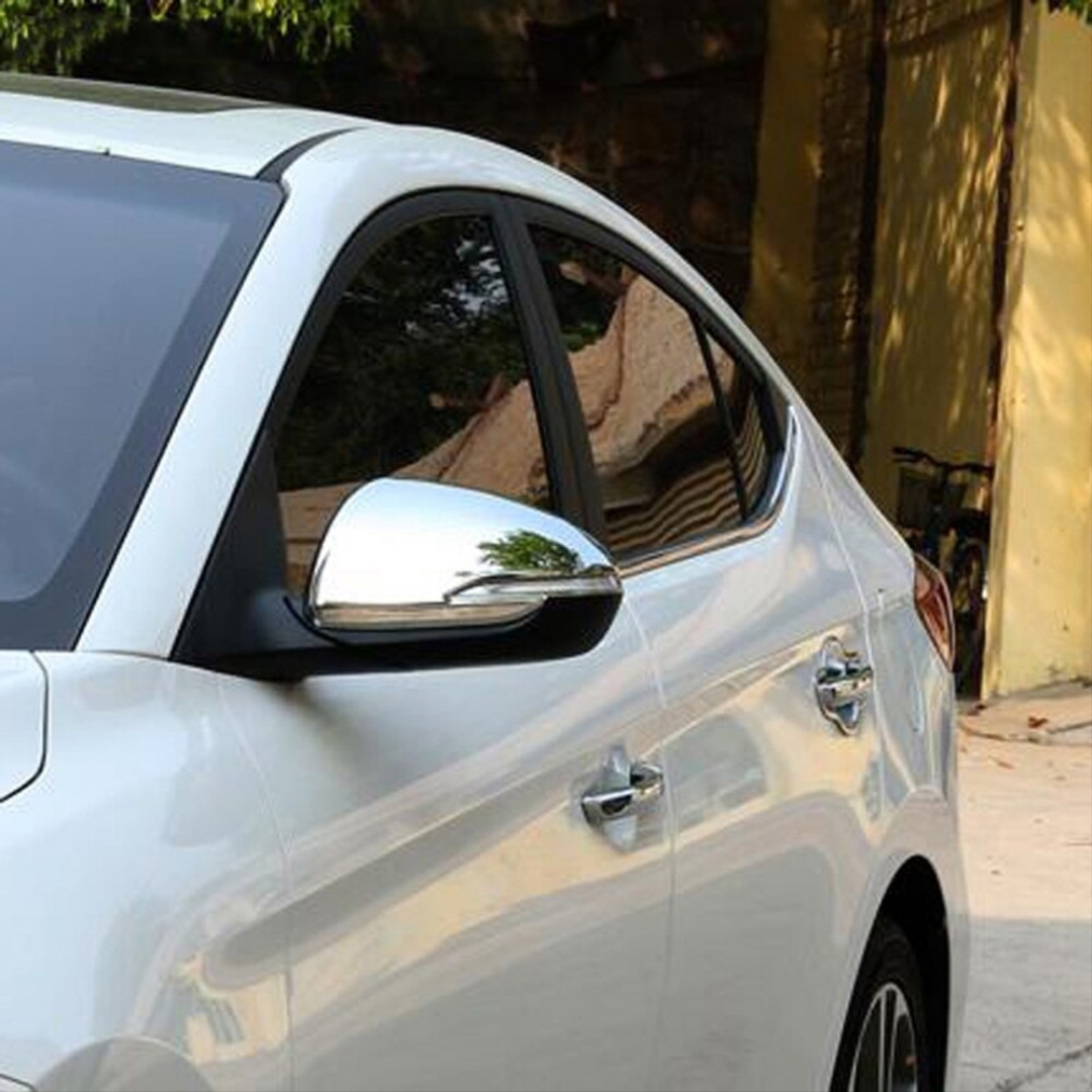 Hyundai Elantra 2016-2019 İçin Uyumlu Ayna Kapağı Nikelaj 4