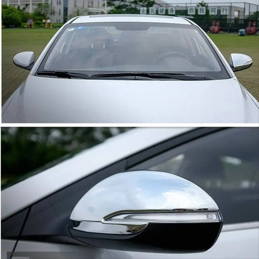 Hyundai Elantra 2016-2019 İçin Uyumlu Ayna Kapağı Nikelaj 5