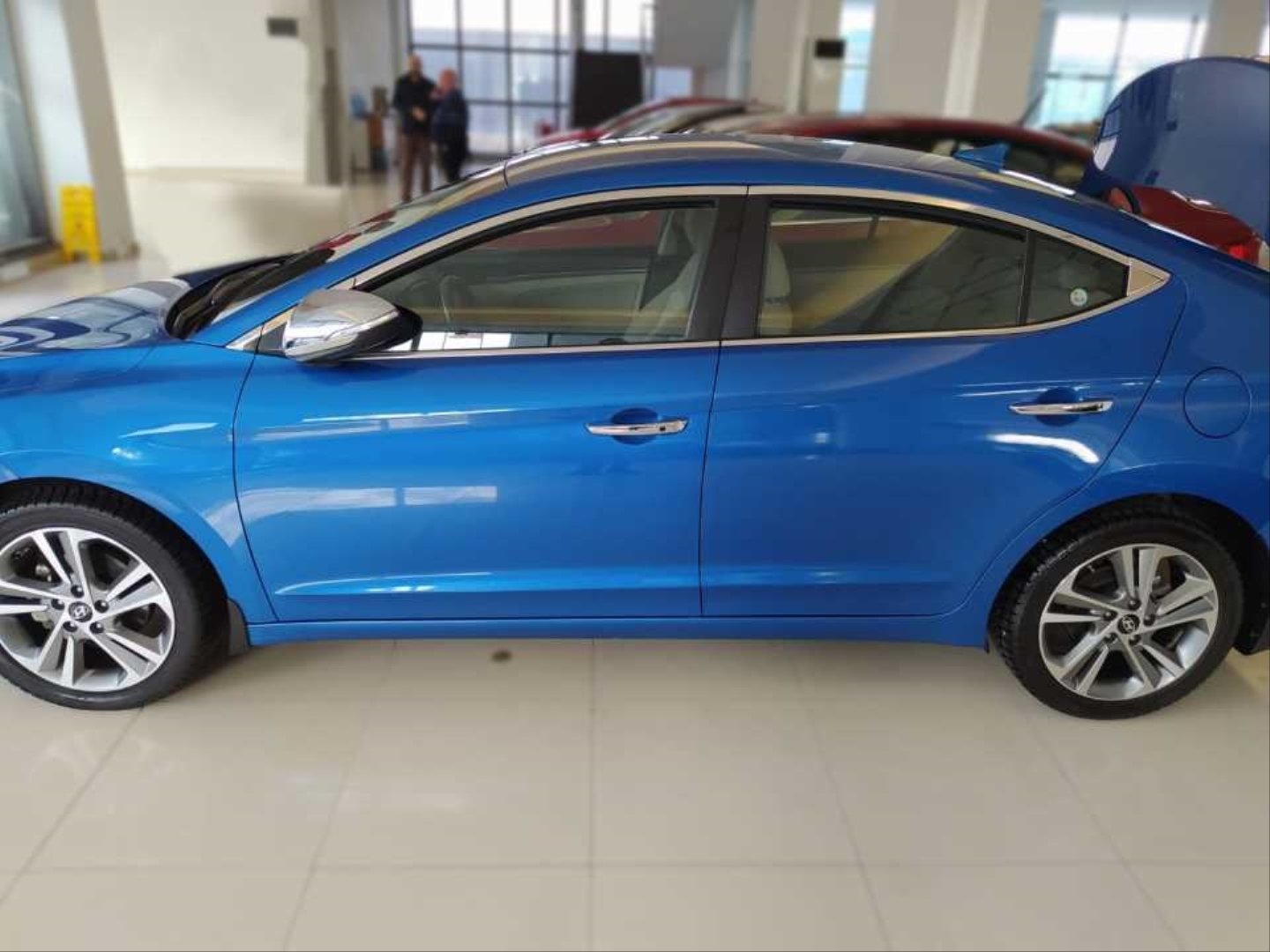 2016-2019 Hyundai Elantra İçin Uyumlu Cam Çıtası Nikelaj 10 Parça 2