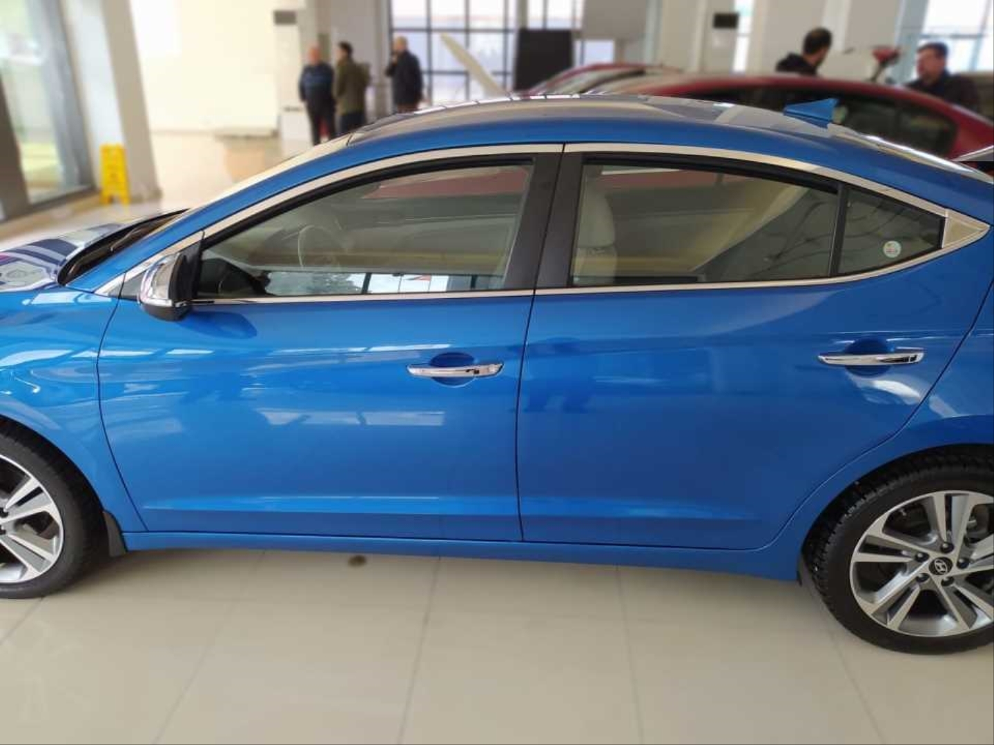 2016-2019 Hyundai Elantra İçin Uyumlu Cam Çıtası Nikelaj 10 Parça 3