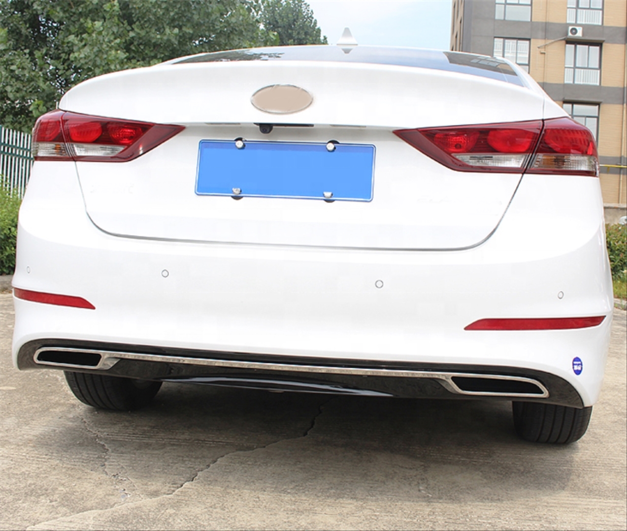 2016-2019 Hyundai Elantra İçin Uyumlu Difüzör - Mercedes Tasarımı 2