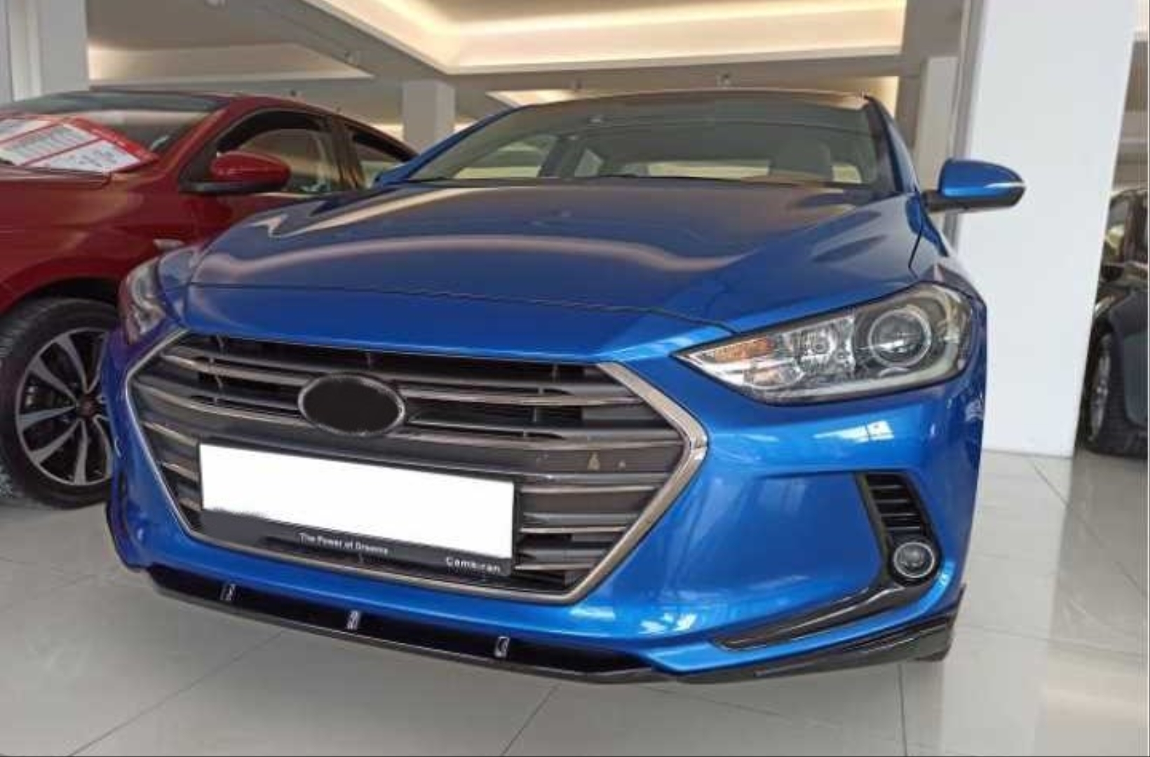 Hyundai Elantra 2016-2019 İçin Uyumlu Ön Lip 4