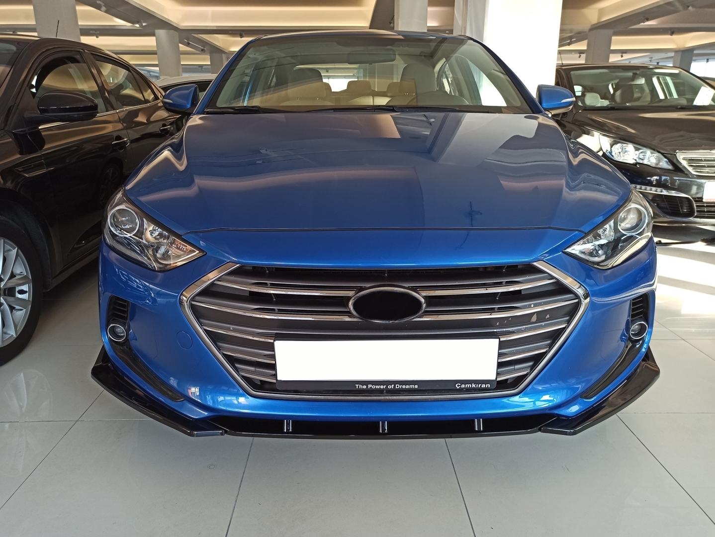 Hyundai Elantra 2016-2019 İçin Uyumlu Ön Lip Kulaklı 2