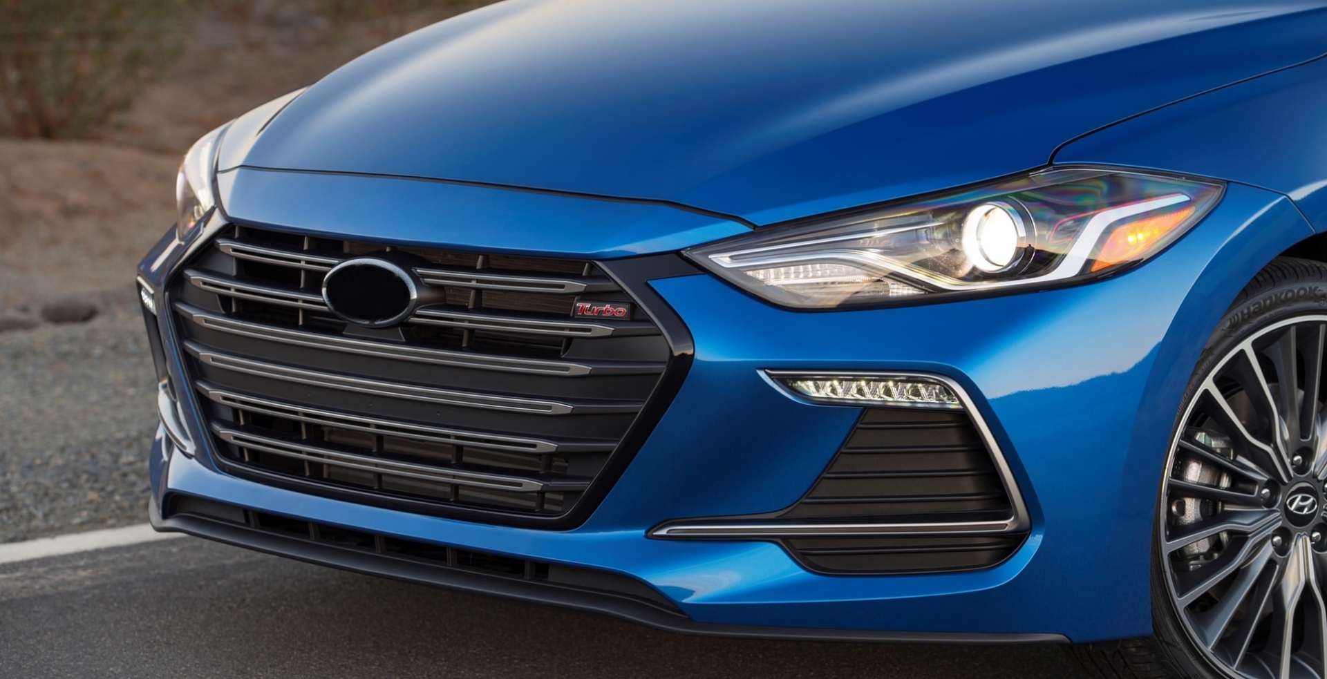 Hyundai Elantra 2016-2019 Uyumlu RS Ön Tampon + Panjur (Panjur Boyasızdır) 4