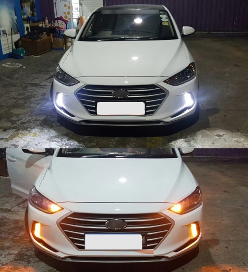 2016-2019 Hyundai Elantra için Uyumlu Sis Led 5