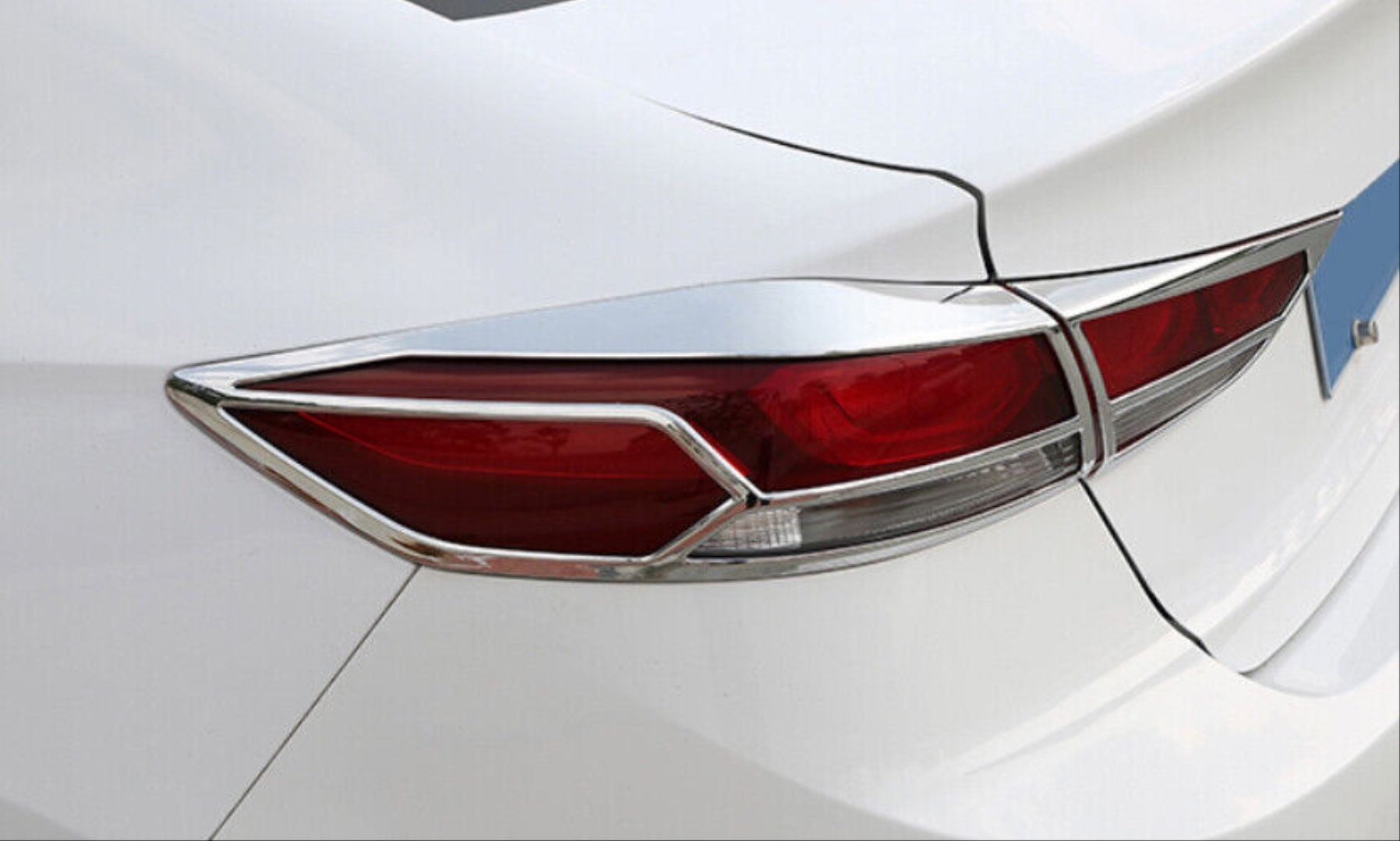 Hyundai Elantra 2016-2019 İçin Uyumlu Stop Kaplaması Nikelaj 5