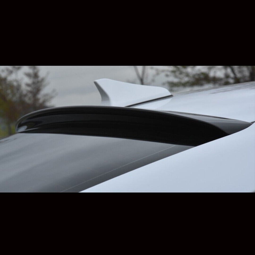 Hyundai Elantra 2021+ Cam Üstü Spoiler - Piano Black (Parlak Siyah) 2