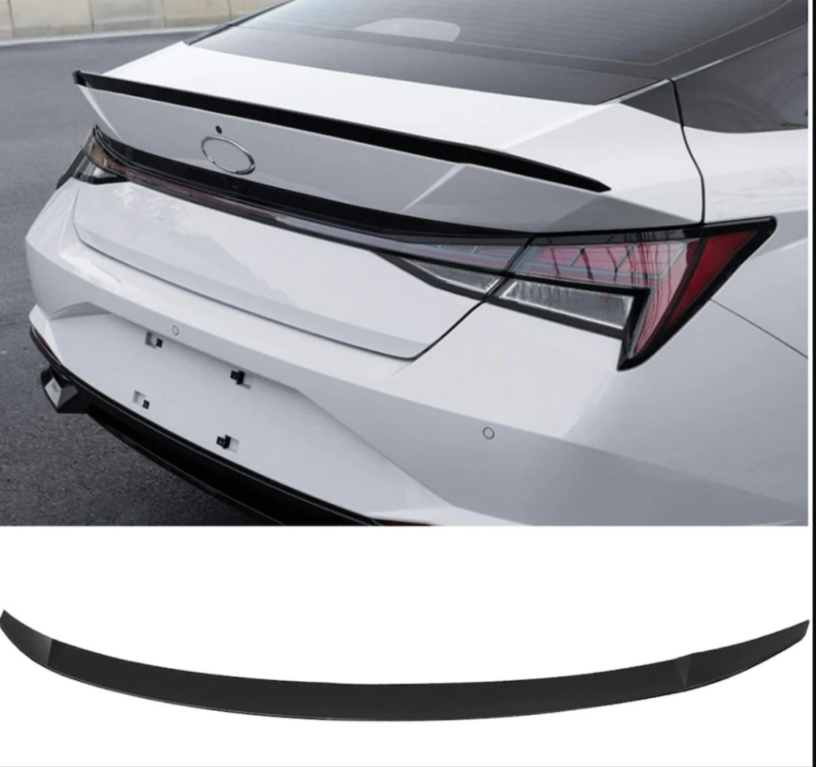Hyundai Elantra 2021+ Spoiler - Piano Black (Parlak Siyah) 3