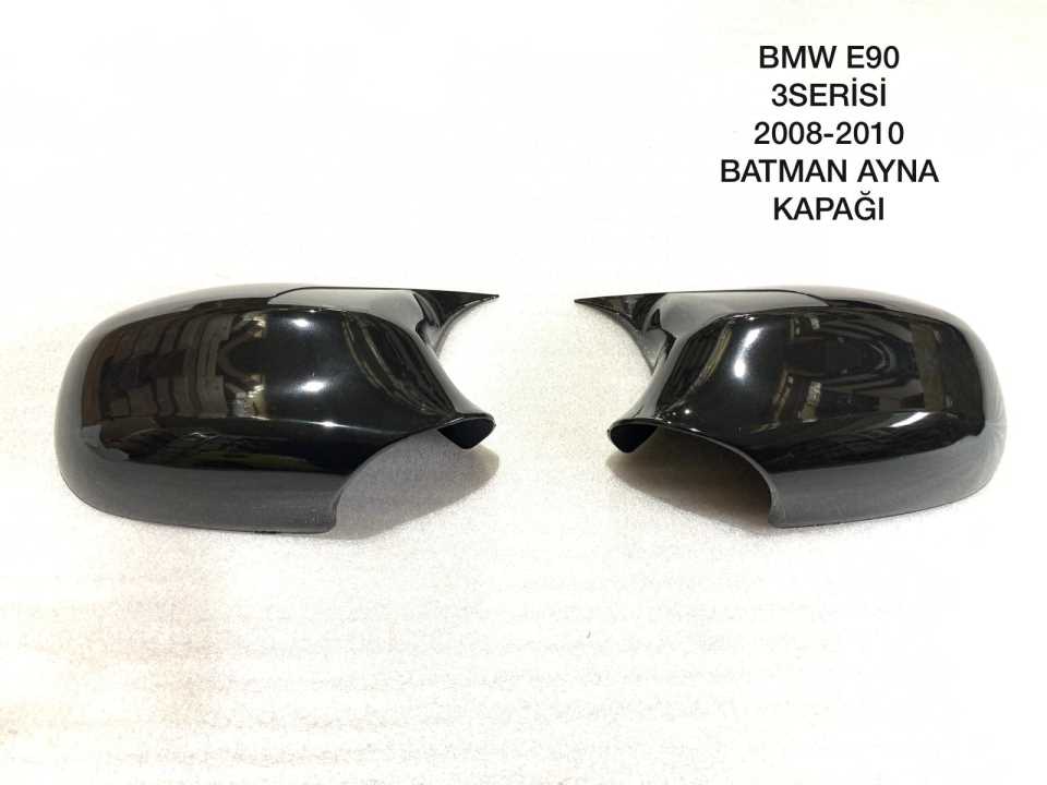 BMW 3 Serisi E90 2005-2012 Ayna Kapağı Piano Black 2