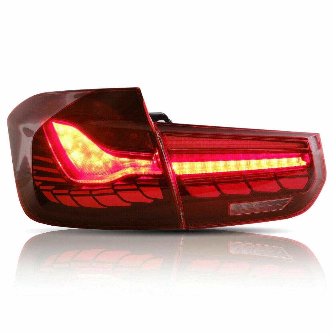 F30 3 Serisi için Dragon LED Stop Dinamik Animasyonlu - Kırmızı 2