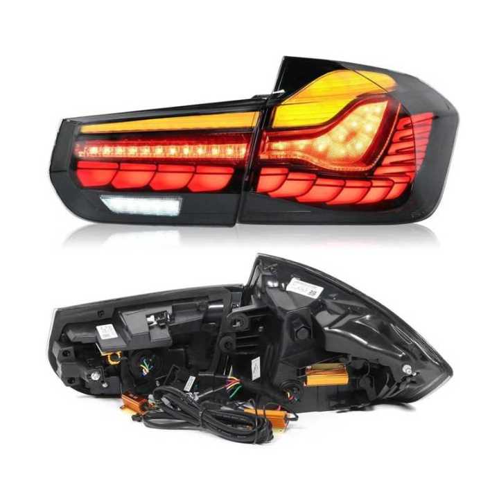 F30 3 Serisi için Dragon LED Stop Dinamik Animasyonlu - Smoke 2