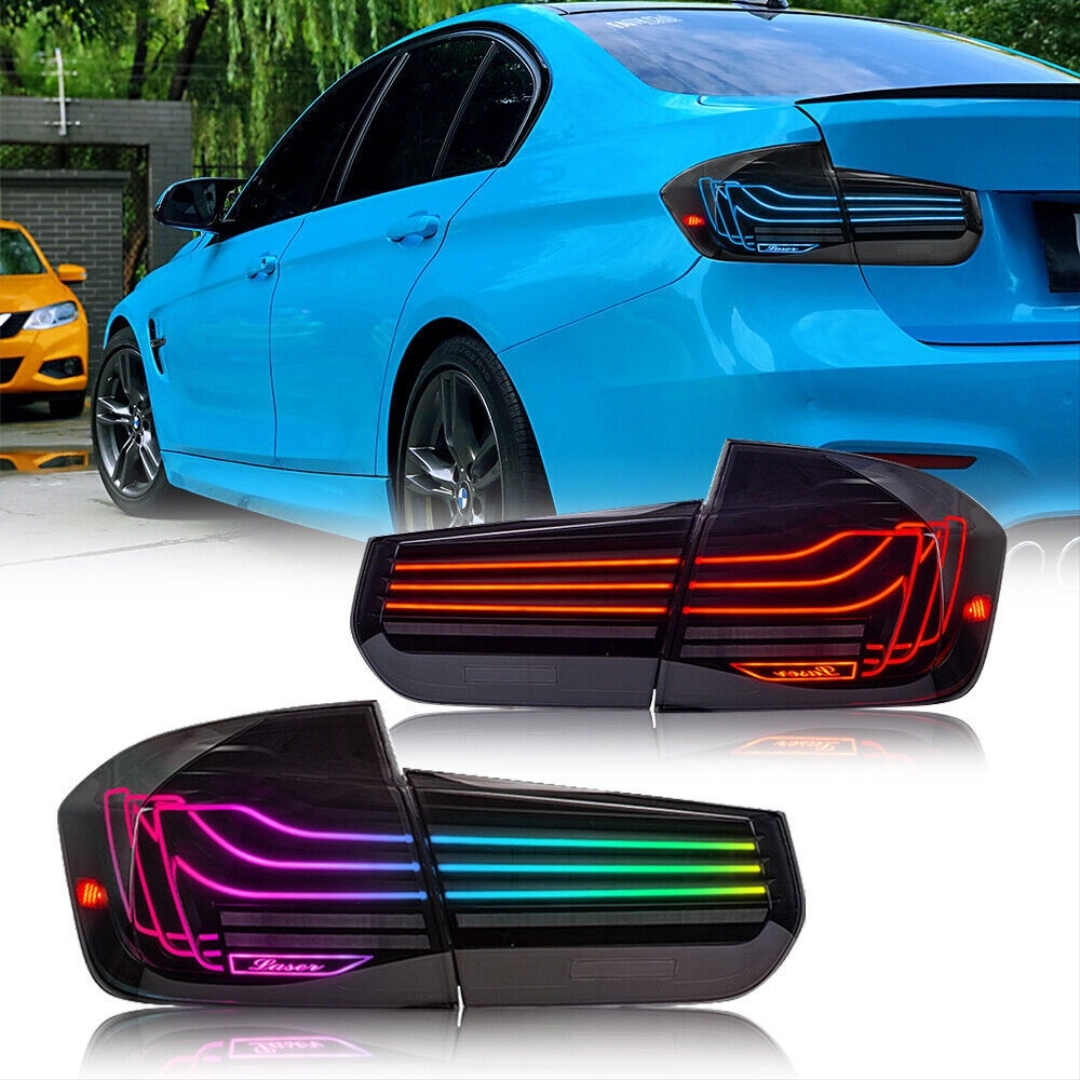F30 3 Serisi İçin Lazer LED Stop - RGB (Uygulama Kontrollü Renk Değişimi) 3