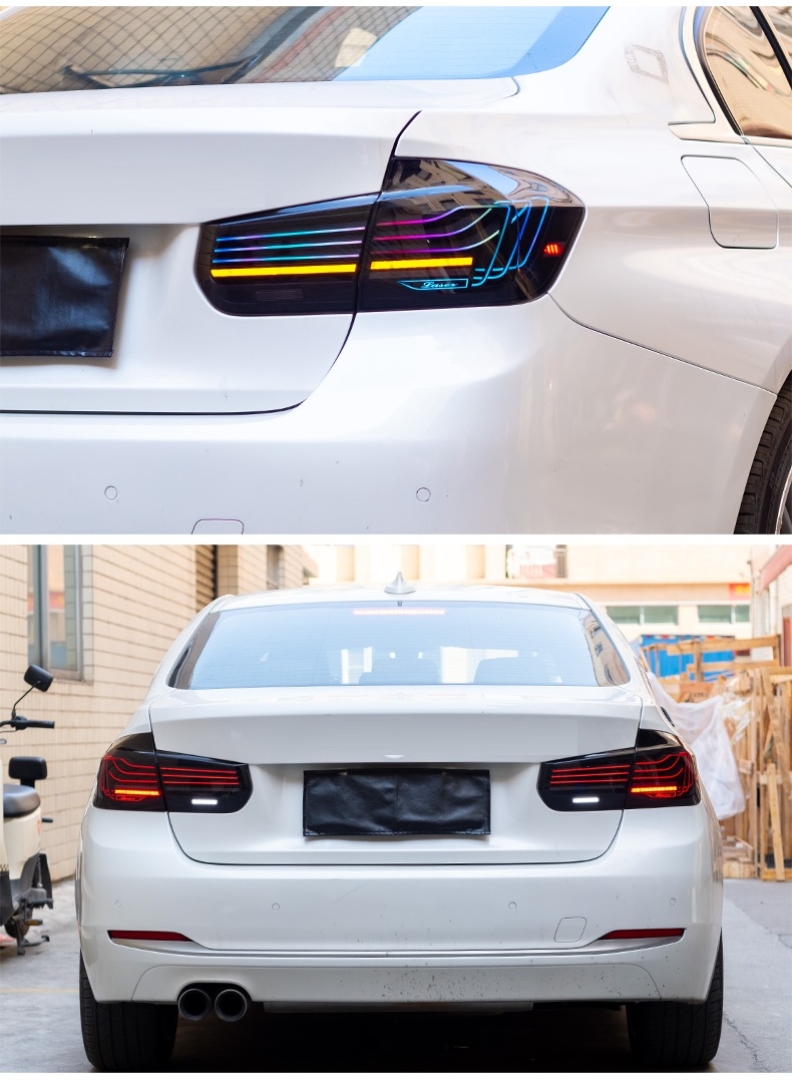 F30 3 Serisi İçin Lazer LED Stop - RGB (Uygulama Kontrollü Renk Değişimi) 4