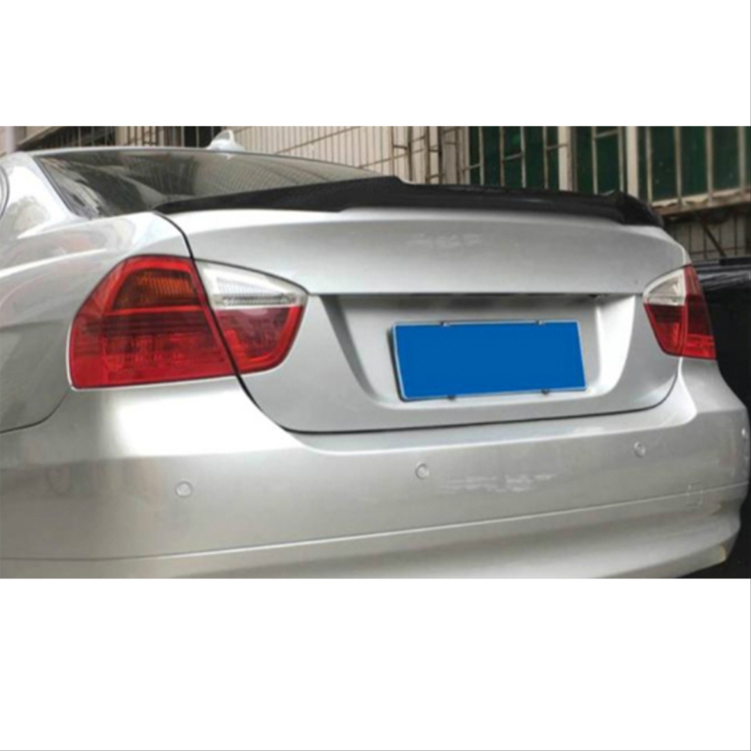 BMW 3 Serisi E90 2005-2012 Uyumlu M4 Spoiler - Piano Black (Parlak Siyah) 5