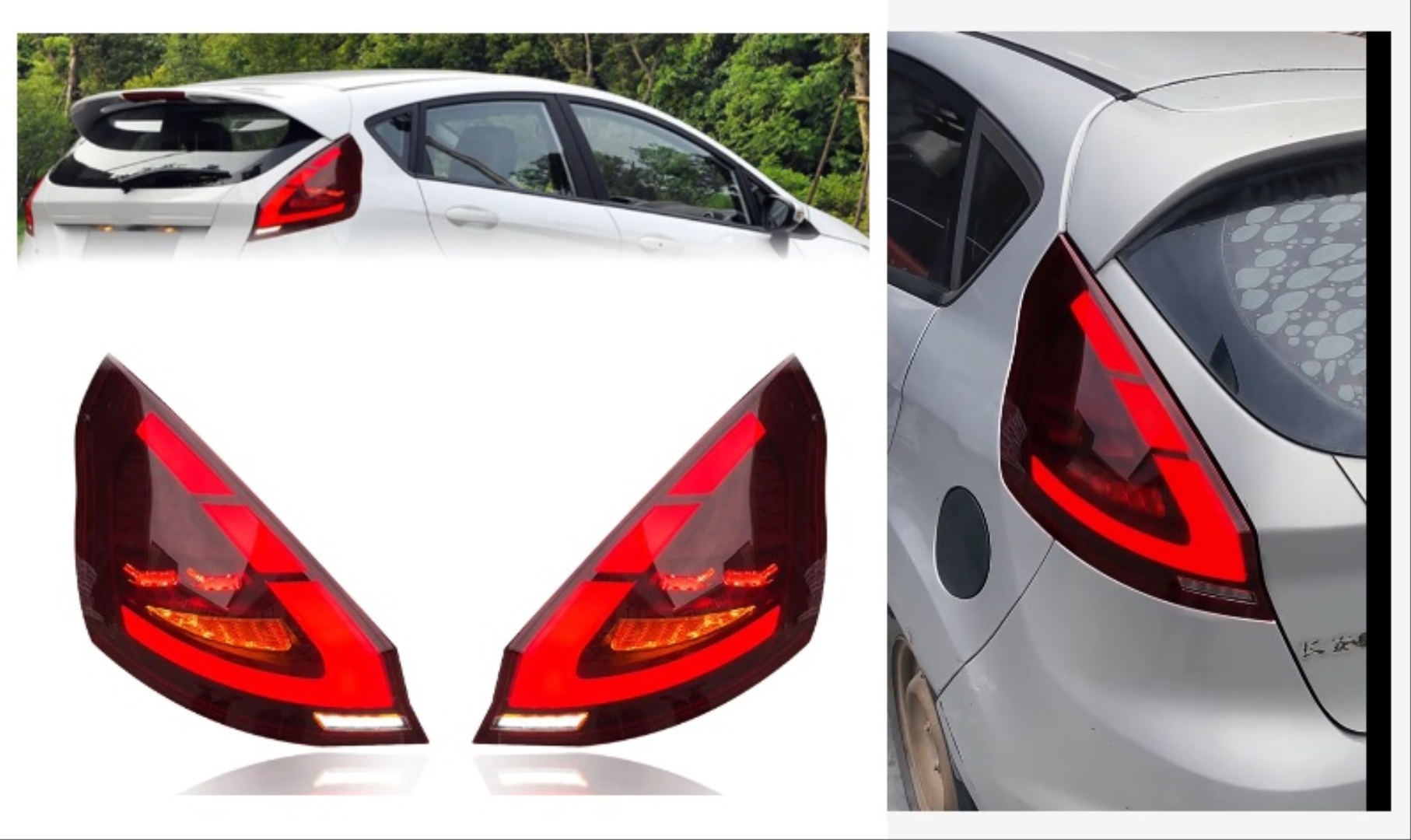 Ford Fiesta 2009-2017 İçin Uyumlu LED Stop 2