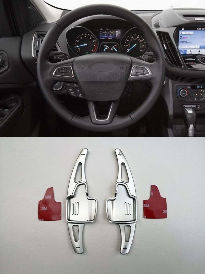 Ford Focus 2015-2019 Paddle Shift (F1 Vites Kulakçık) - Silver 2