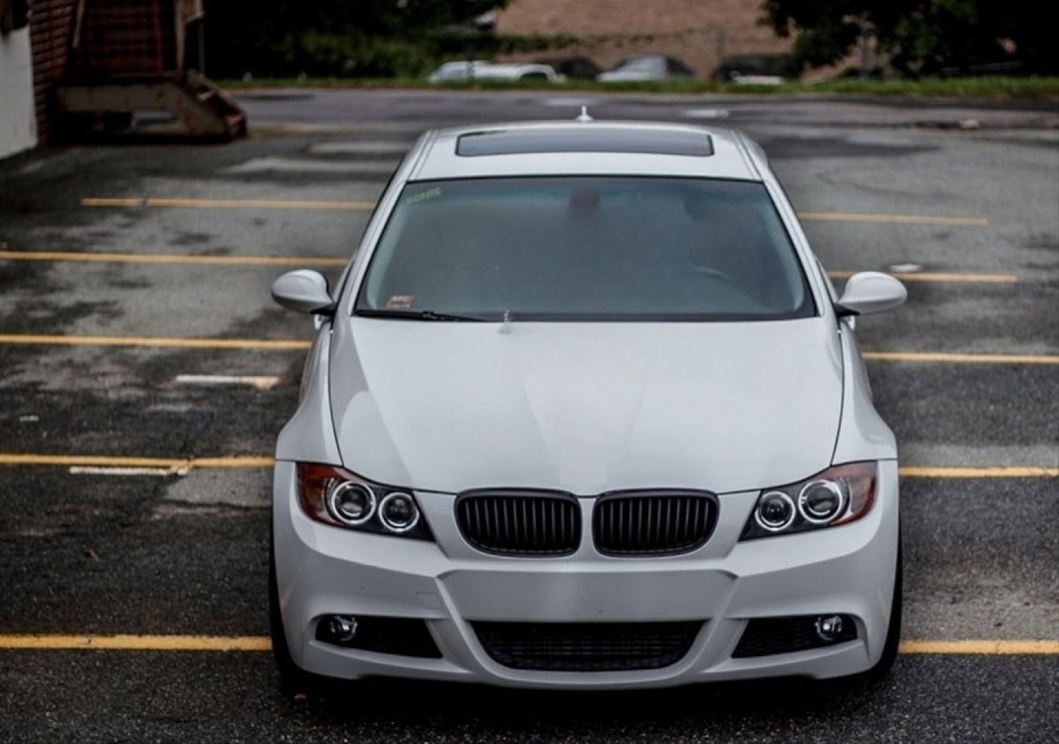 BMW 3 Serisi E90 (2007-2012) LCI MT Ön Tampon Panjur 2