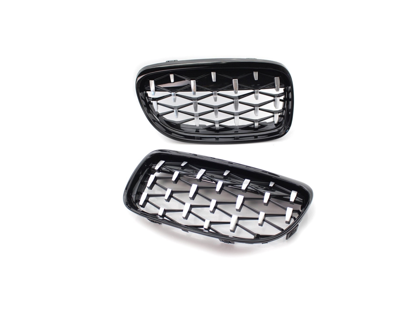 BMW 3 Serisi E90 (2008-2011) Uyumlu Diamond Panjur (Böbrek) 2