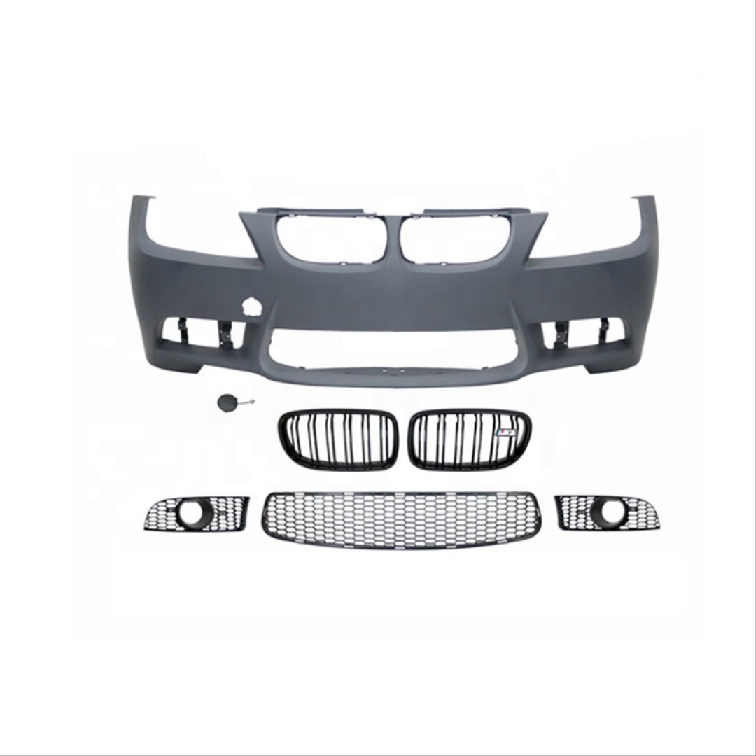 BMW 3 Serisi E90 2009-2011 Uyumlu LCI M3 Görünüm Body Kit (Ön-Arka Tampon - Panjur - Sis Lambası) 5
