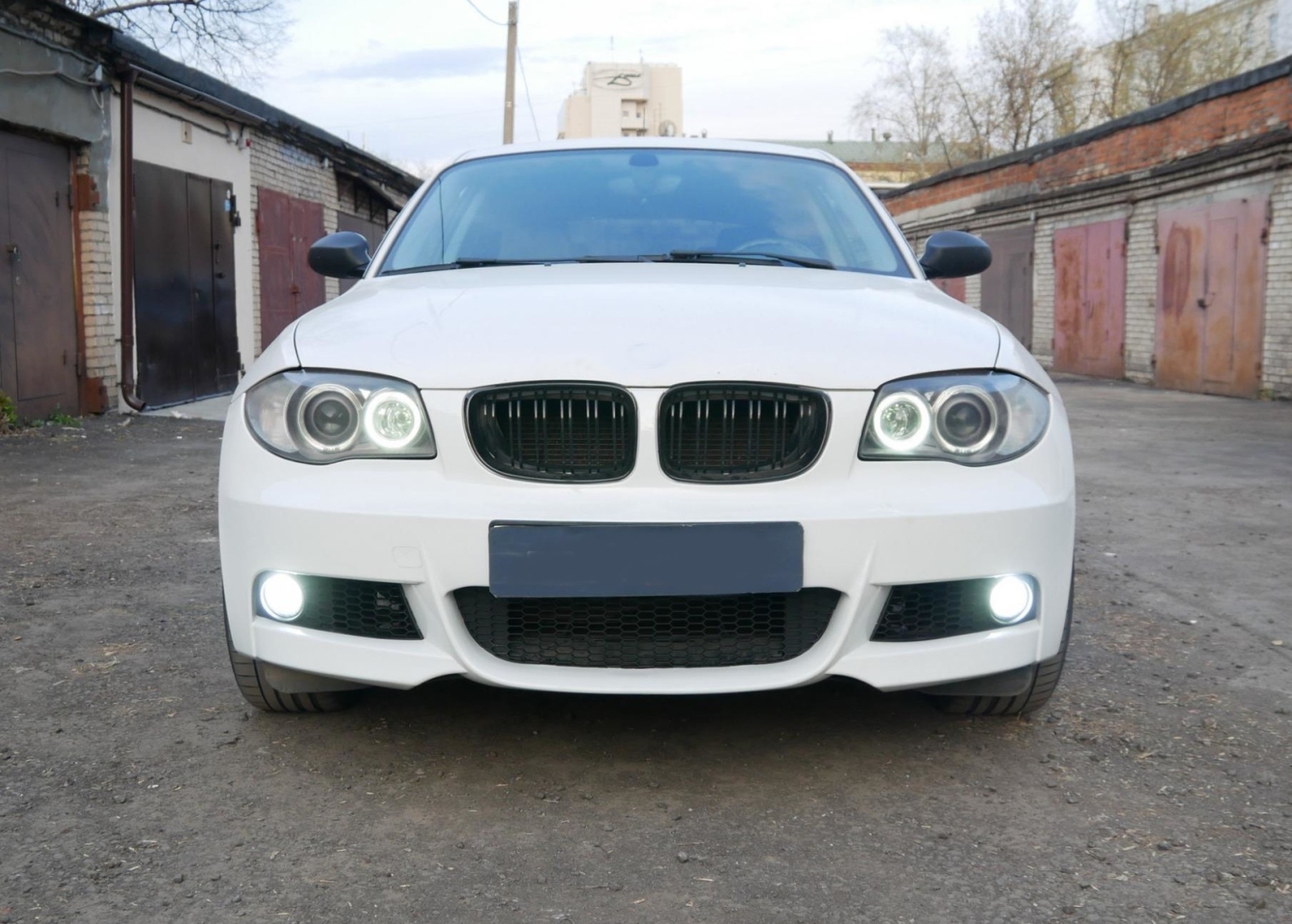 BMW 1 Serisi E87 2007-2011 Uyumlu MT Ön Tampon & Panjur Seti (Sis Dahil) 5