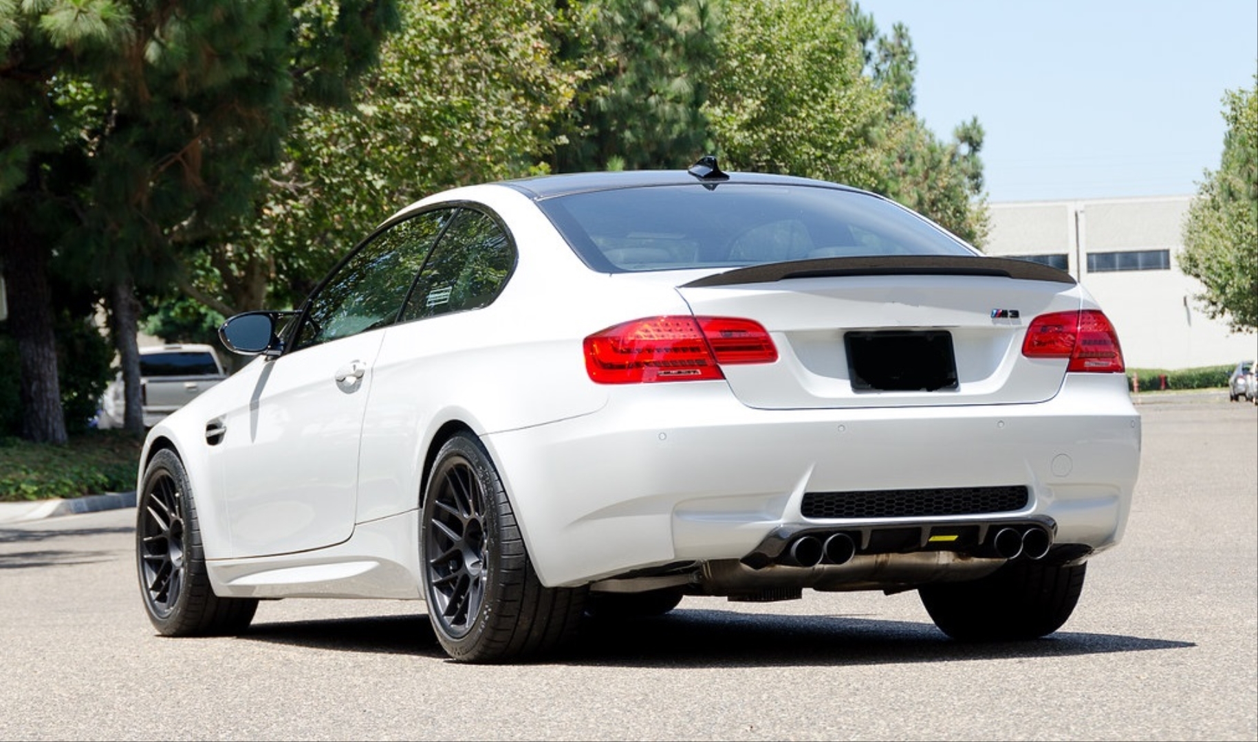BMW 3 Serisi E92 Uyumlu MT Spoiler - Piano Black (Parlak Siyah) 5