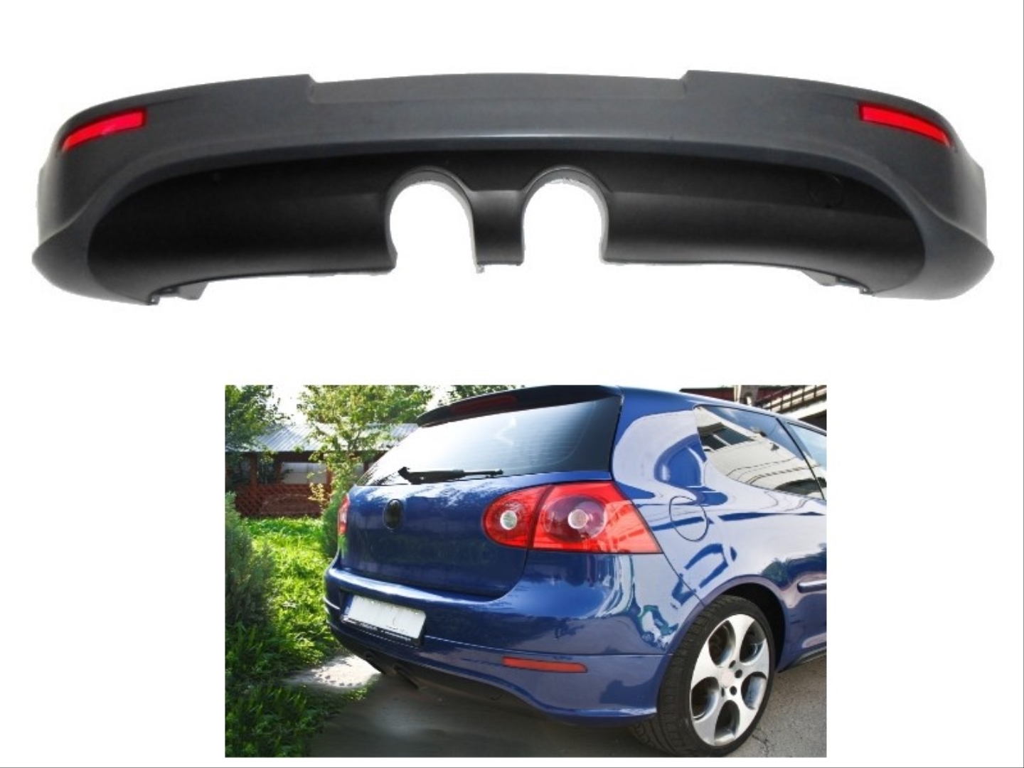 Golf 5 (2003-2009) için Uyumlu R32 Body Kit 3