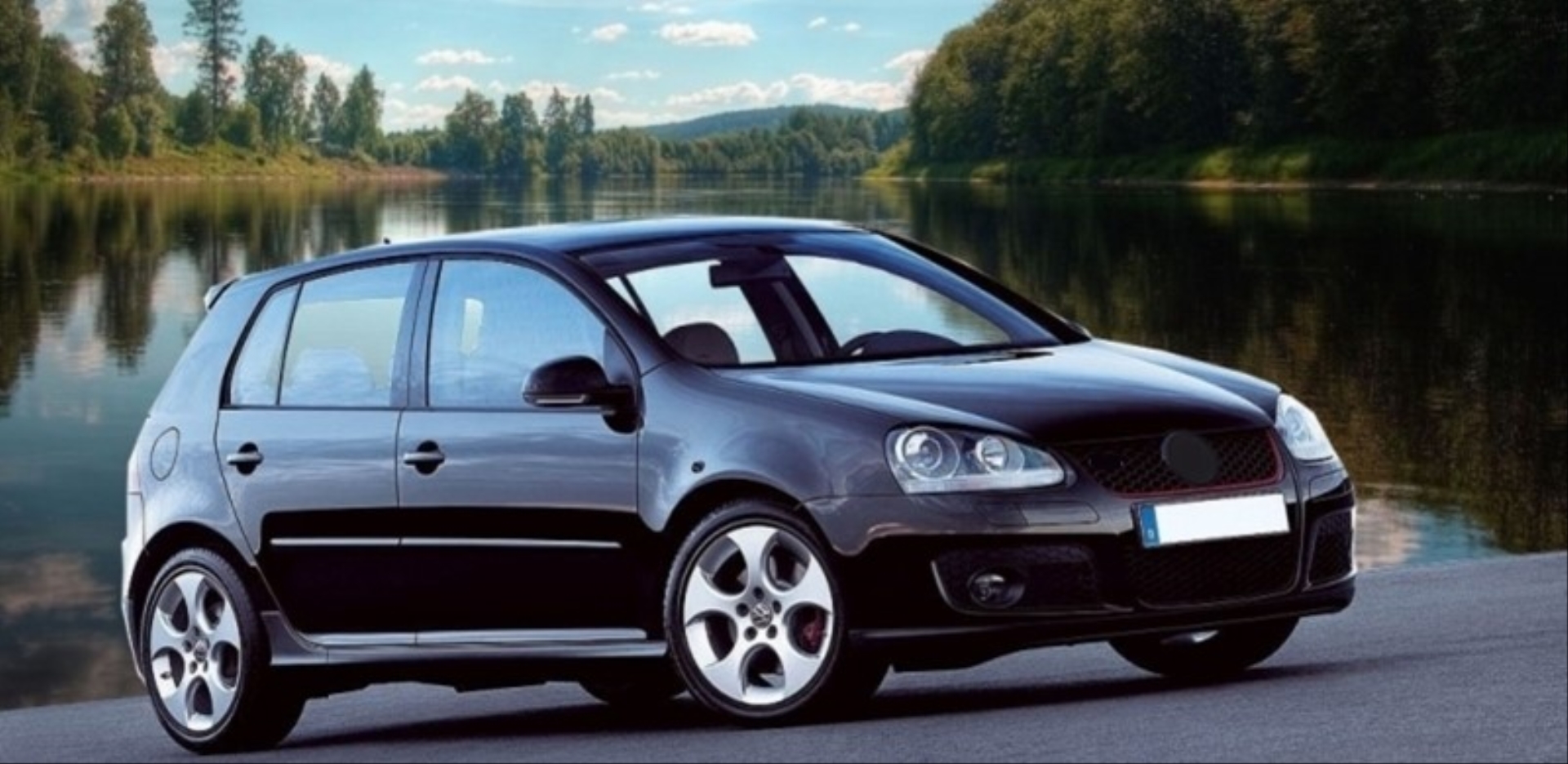 Volkswagen Golf 5 MK5 2003-2009 İçin Uyumlu Ön Tampon + Panjur GTI (Sis Ihtiva Etmez) 5