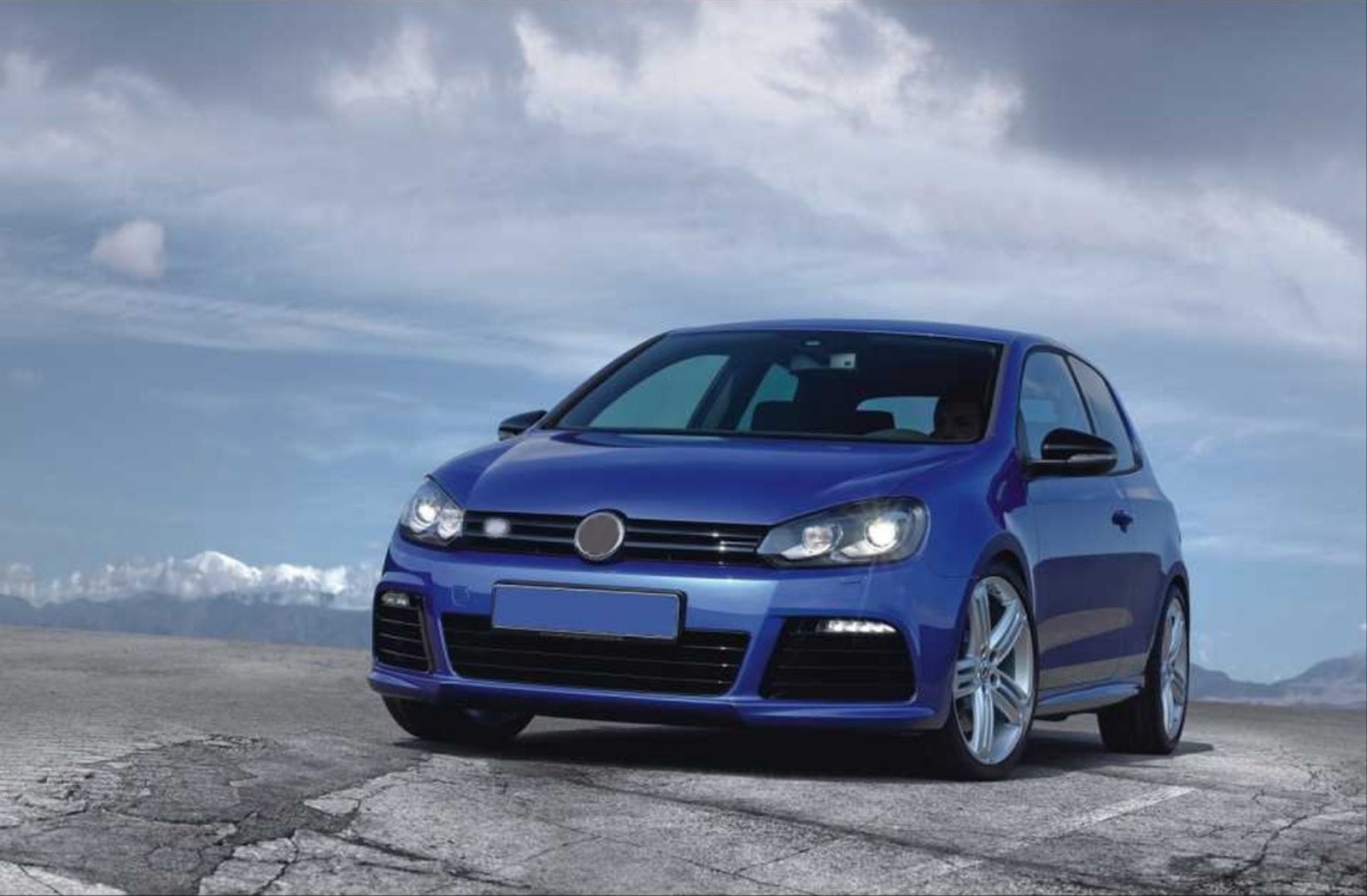 Volkswagen Golf 6 (2008-2012) İçin Uyumlu R Panjur 5