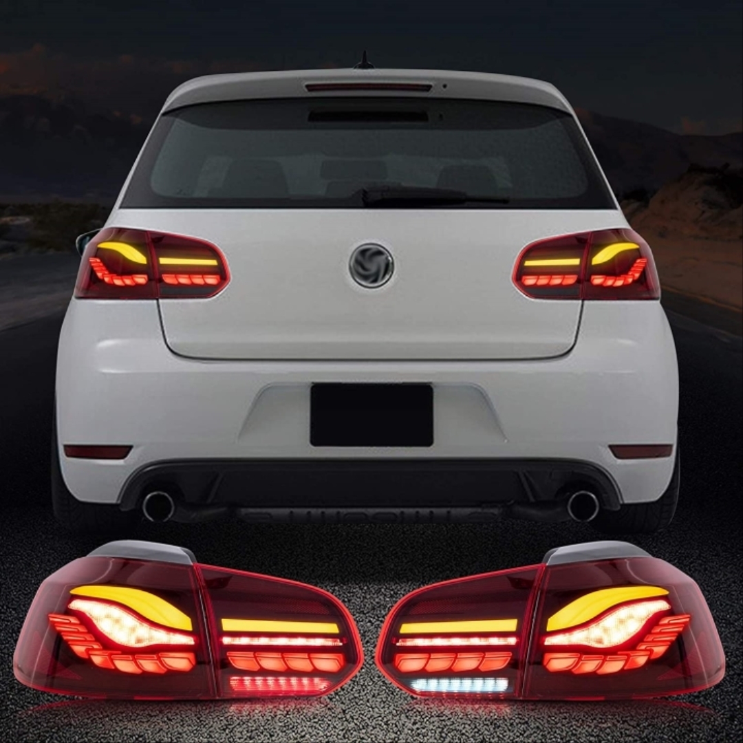 Volkswagen Golf 6 Dragon LED Stop (Kırmızı) 4