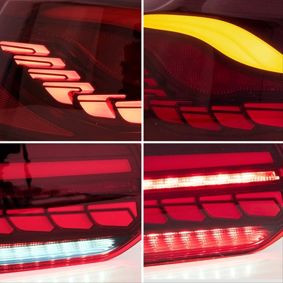 Volkswagen Golf 6 Dragon LED Stop (Kırmızı) 5