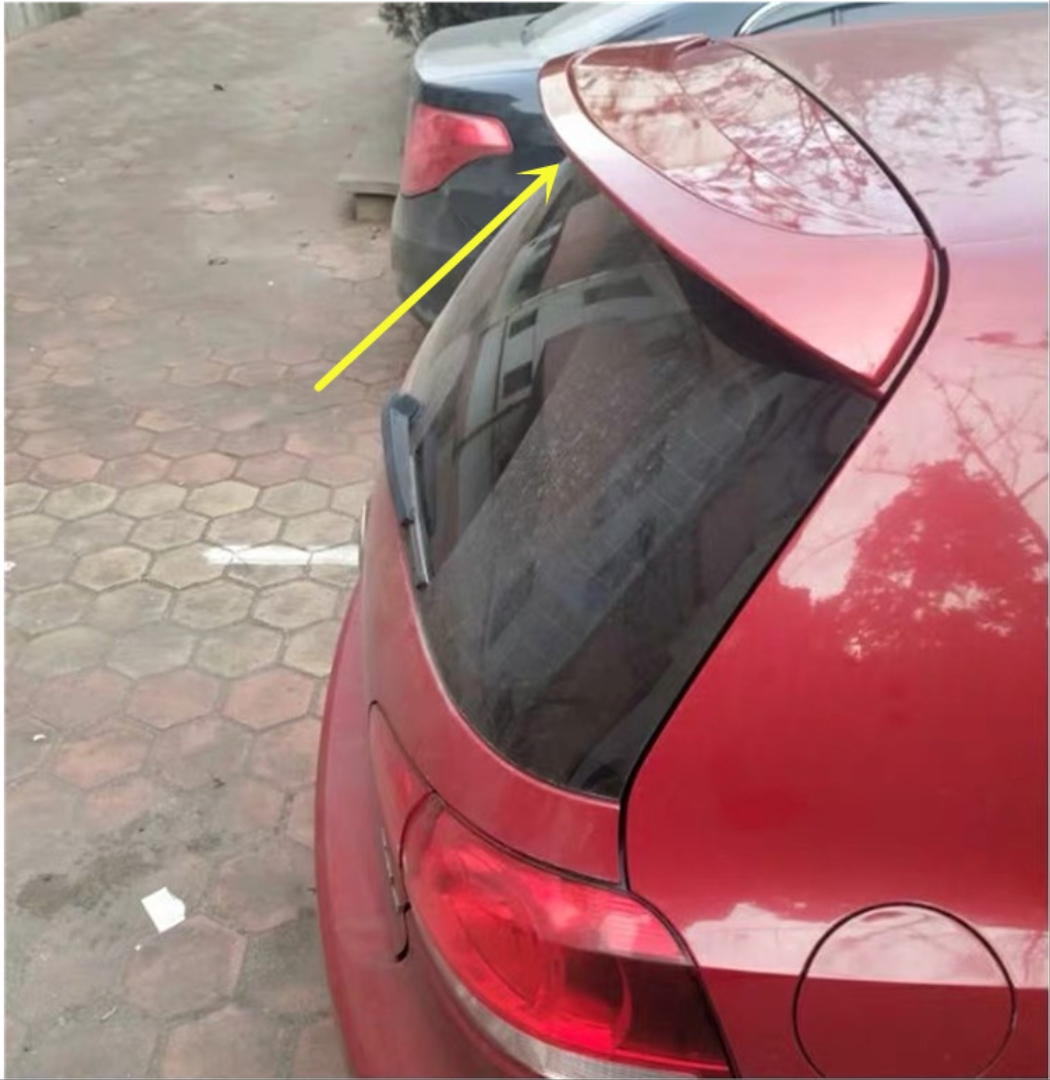 Volkswagen Golf 6 Spoiler (Piano Black) 2