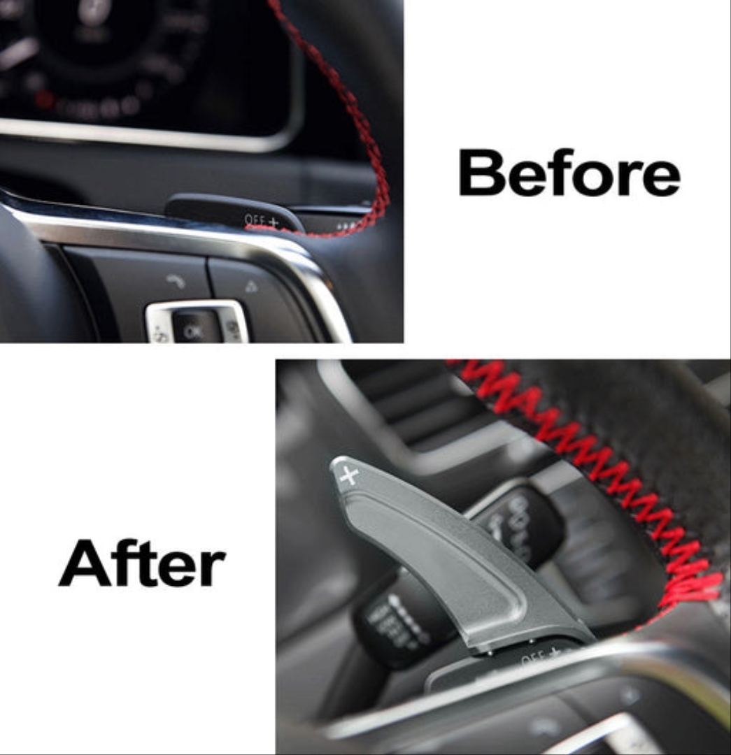Golf 7 & Tiguan 2017+ İçin Uyumlu Paddle Shift - Silver 3