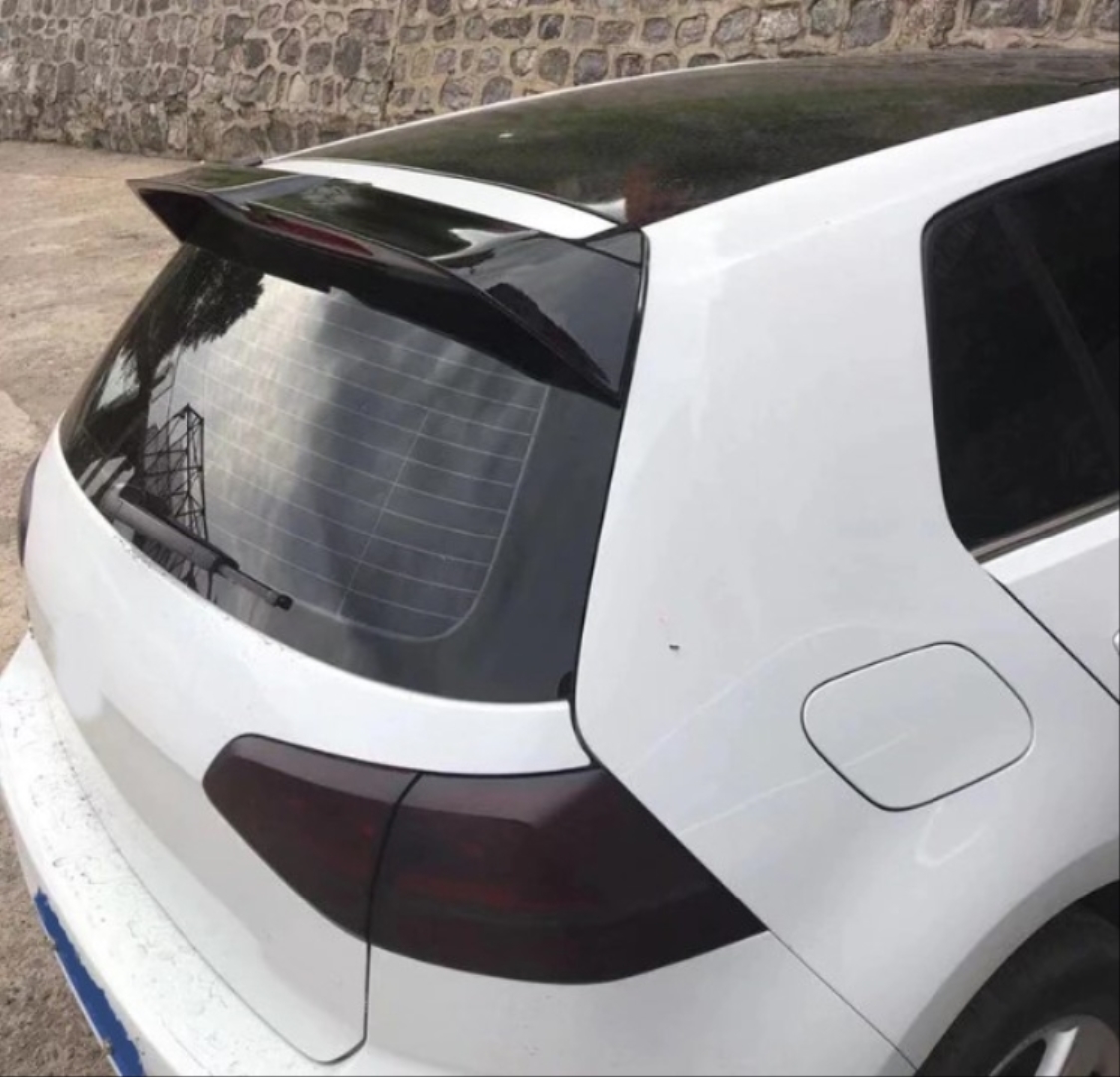 Volkswagen Golf 7 - 7.5 (2013-2020) Uyumlu Oettinger Spoiler (Piano Black) 4