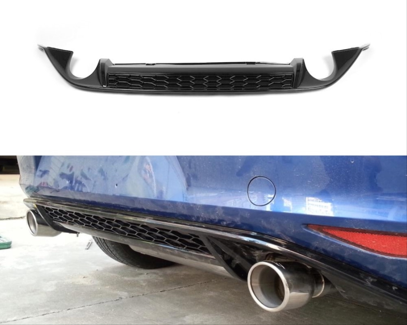 Golf 7 (2013-2017) için Uyumlu GTI Difüzör 4