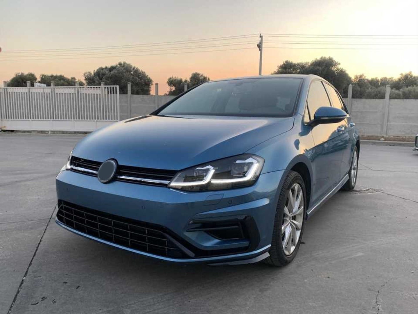 Golf 7.5 için Uyumlu R Body Kit 2017+ 3