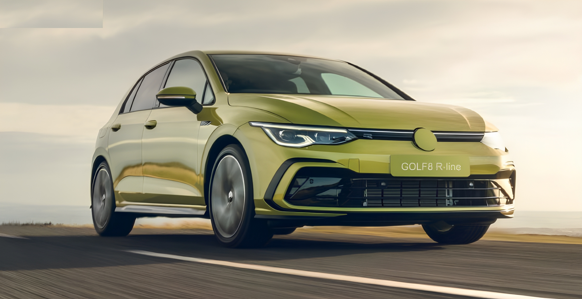 Golf 8 için R-Line Ön Tampon & Panjur Set 2