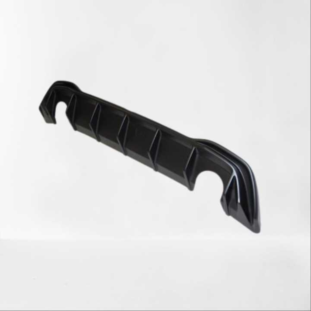 Golf 8 İçin Uyumlu GTI Difuzor (Piano Black) - Çift Egzoz (Life, Style, Impression Paket için) 5