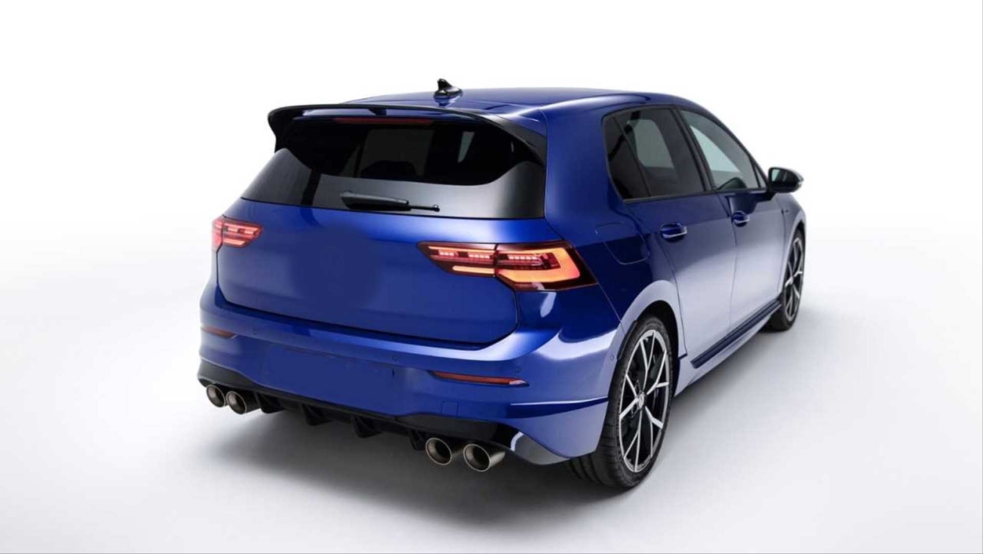 Golf 8 için Uyumlu R Difüzör (Piano Black) - 4 Egzoz (Life, Style, Impression Paket için) 3