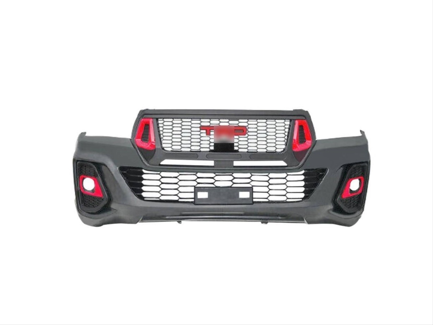 Hilux Revo 2016+ için uyumlu Rocco TRD Body Kit (Panjur-Tampon-Dodik Seti) 3