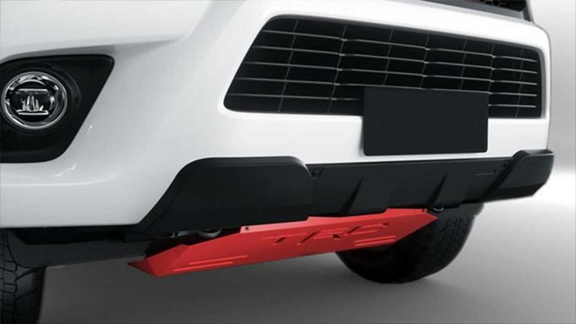 Toyota Hilux Revo 2016-2019 İçin Uyumlu TRD Tampon Alt Koruma (Kırmızı) 5
